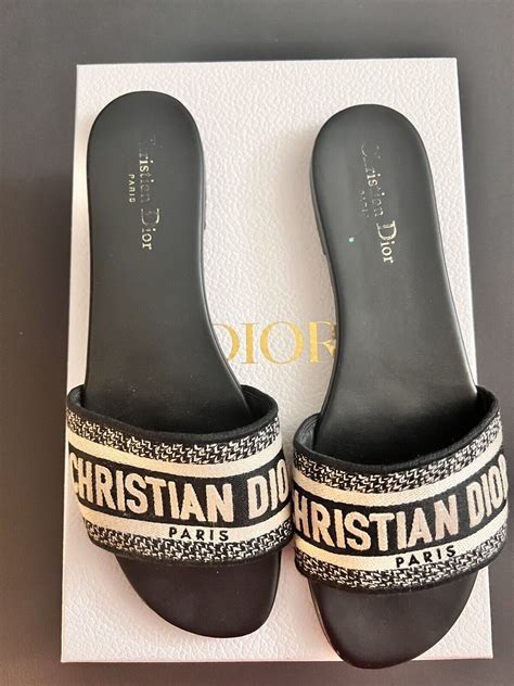 dior slides canada|christian dior slides navy blue.